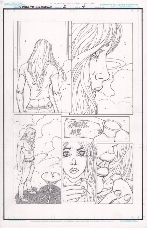 Return to Wonderland 2 pg. 4 by Richard Bonk